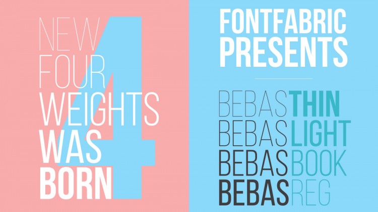 Bebas free font