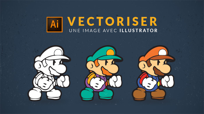 VECTORISER UNE IMAGE AVEC ILLUSTRATOR