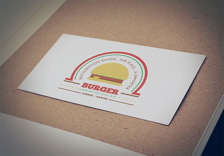 mockup logo burger coul