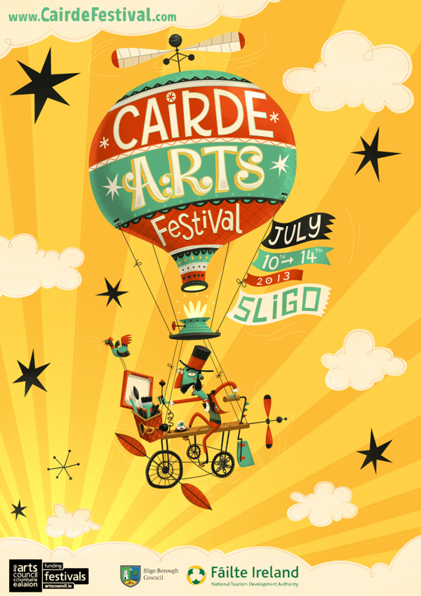 affiche cairde arts festival 2013