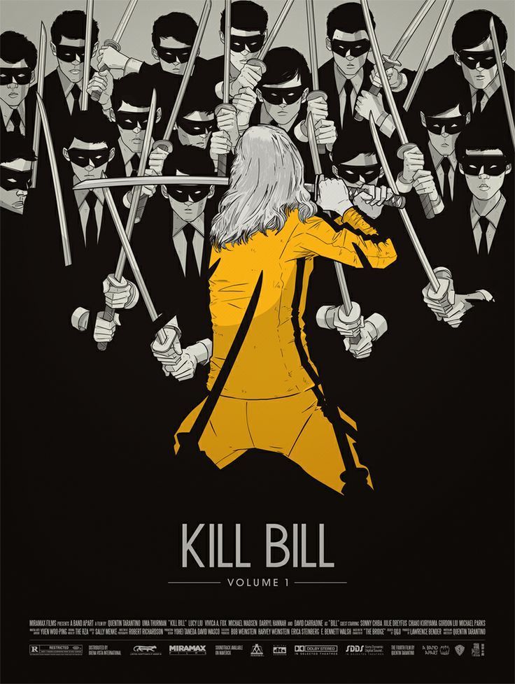 affiche kill bill poster art