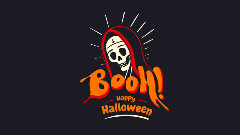 rendu tuto simplification logo halloween illustrator