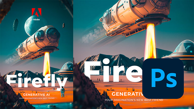 Matérialisez vos idées en un éclair avec Firefly : L'IA qui révolutionne la création graphique sur Photoshop !