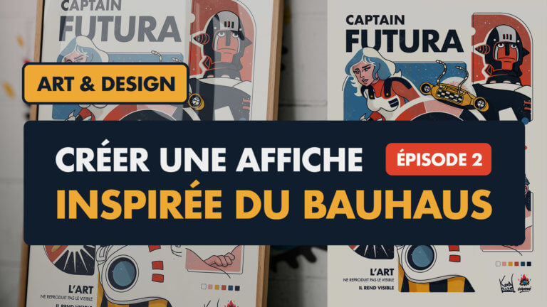 Apprenez à créer une affiche graphique moderne inspirée du Bauhaus