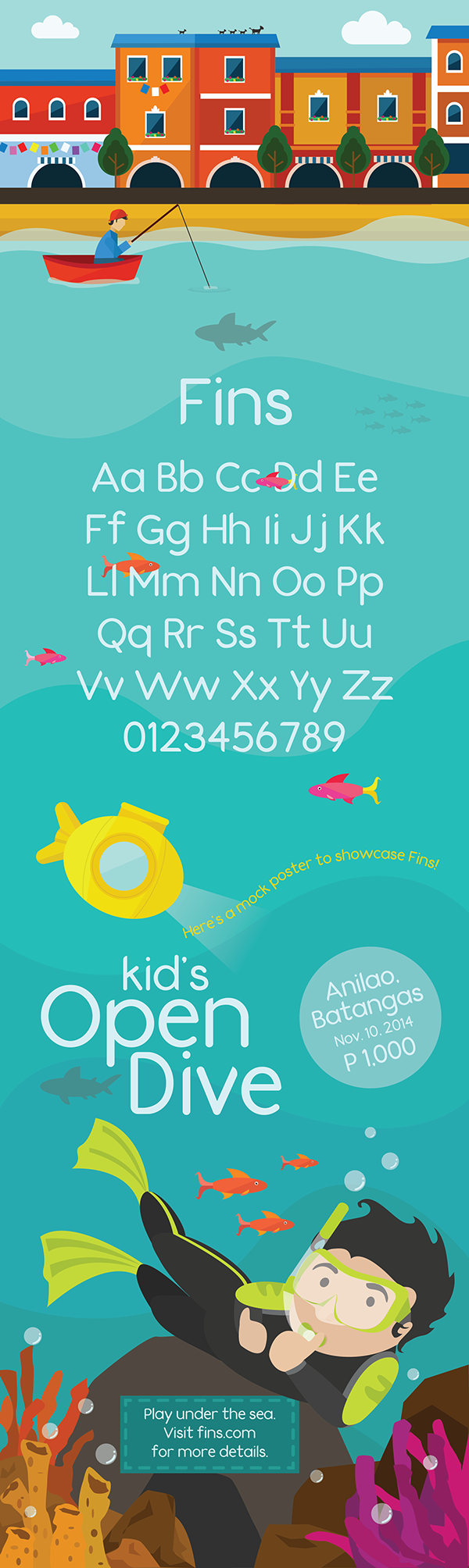 Fins Free Font