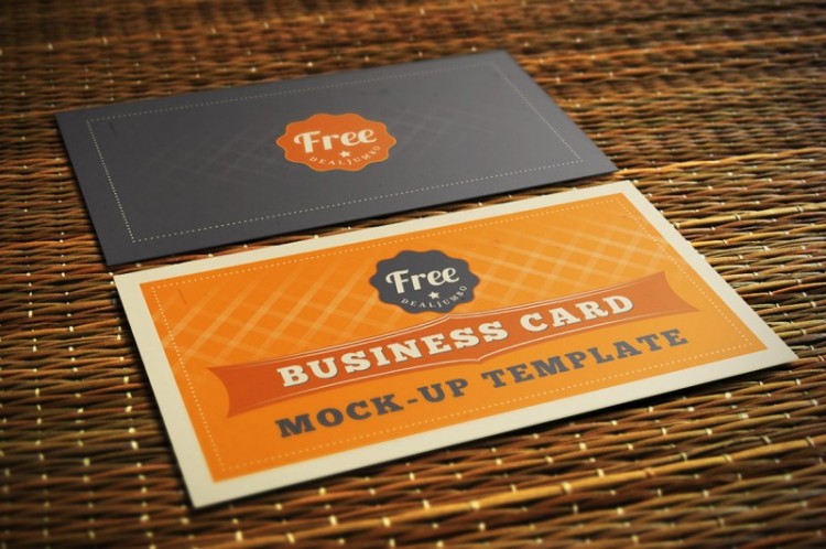 mock-up template card