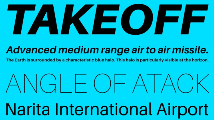 aileron free font