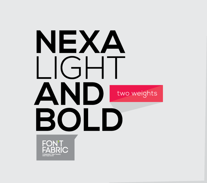 Nexa free font