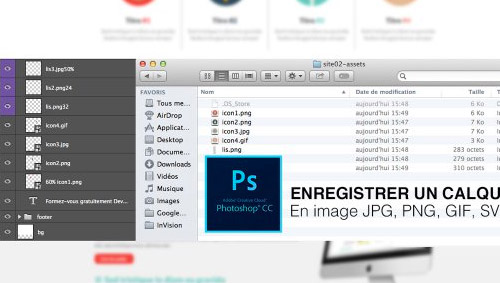 Tutoriel enregistrer un calque avec Adobe Generator