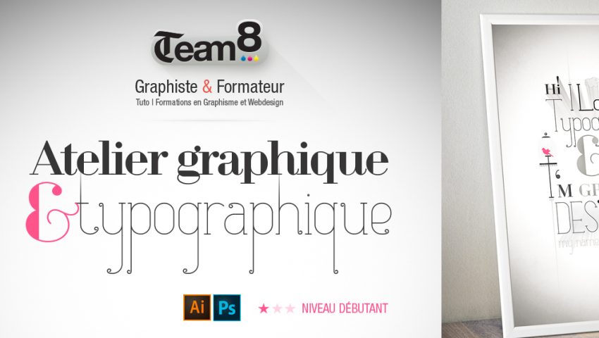 tuto composition et typographies vectorielles dans Illustrator