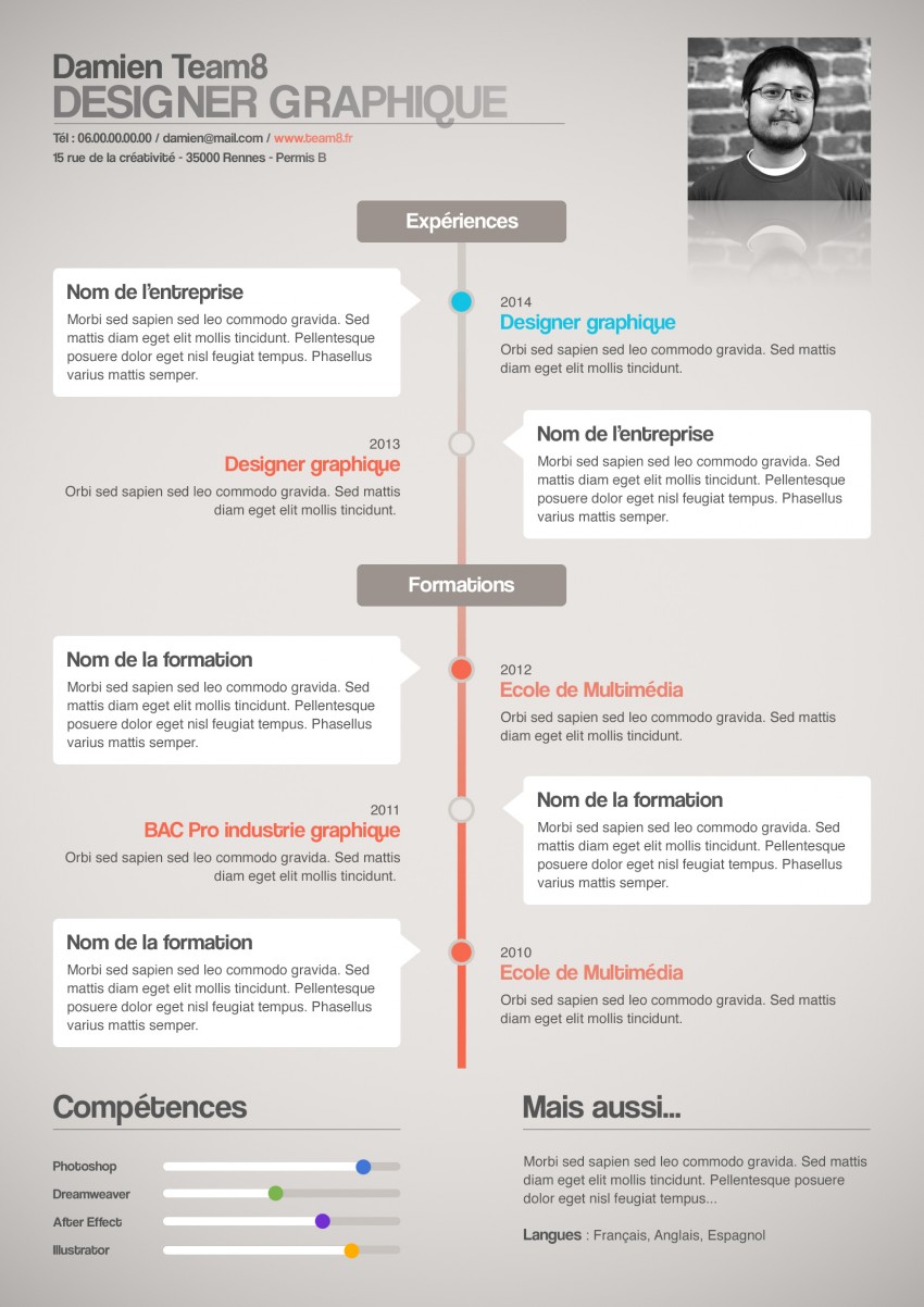 tuto cv graphique photoshop 02