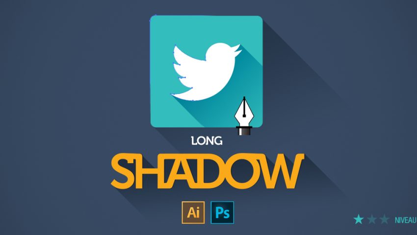 tuto effet long shadow sur des icônes avec Illustrator