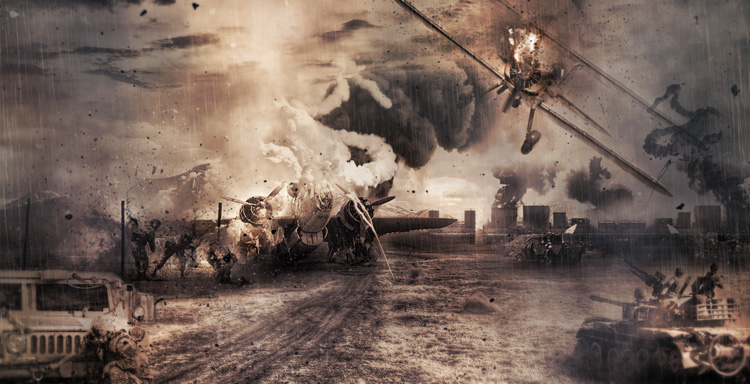 Tutoriel affiche War - Compositing de guerre avec Photoshop