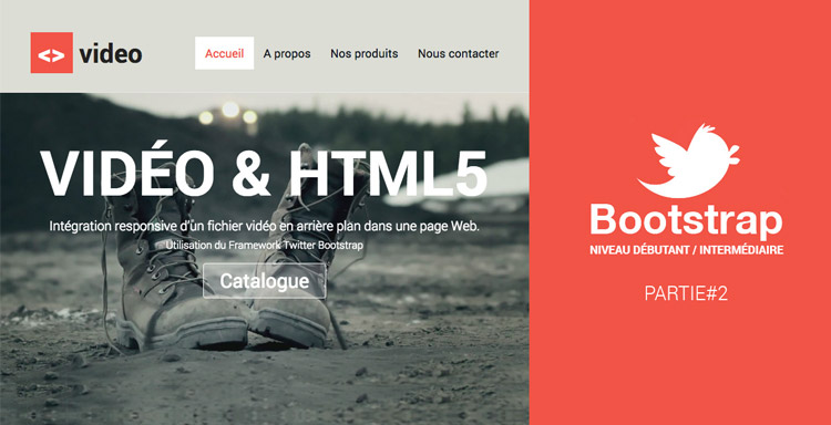 Intégration responsive d'un site Web et d'une video HTML5