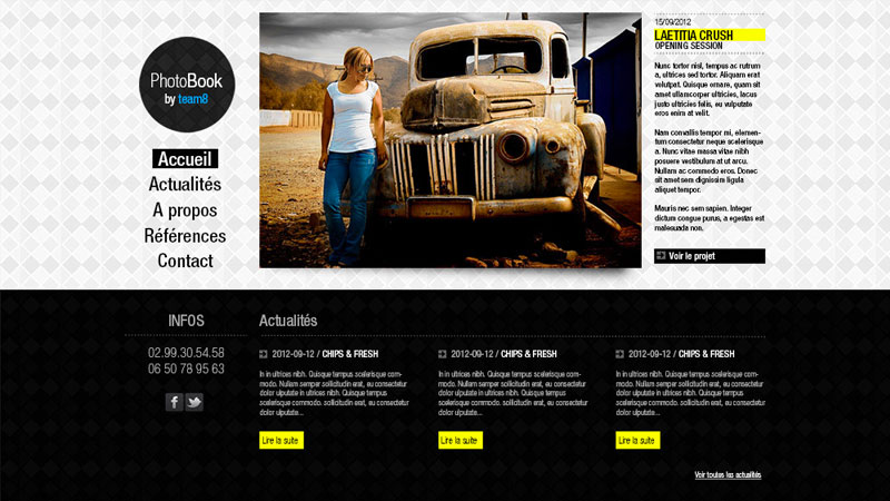 Pack site web, créer un site Web de A à Z