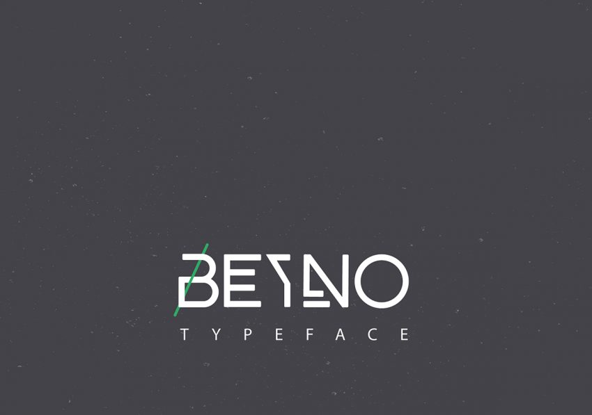 beyno free font typeface