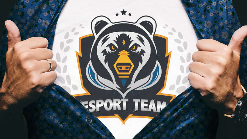 tuto logo team esport illustrator
