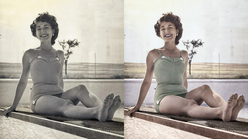 Photoshop - Restauration et colorisation de photos anciennes