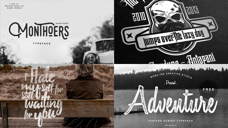 35 fonts gratuites graphiques