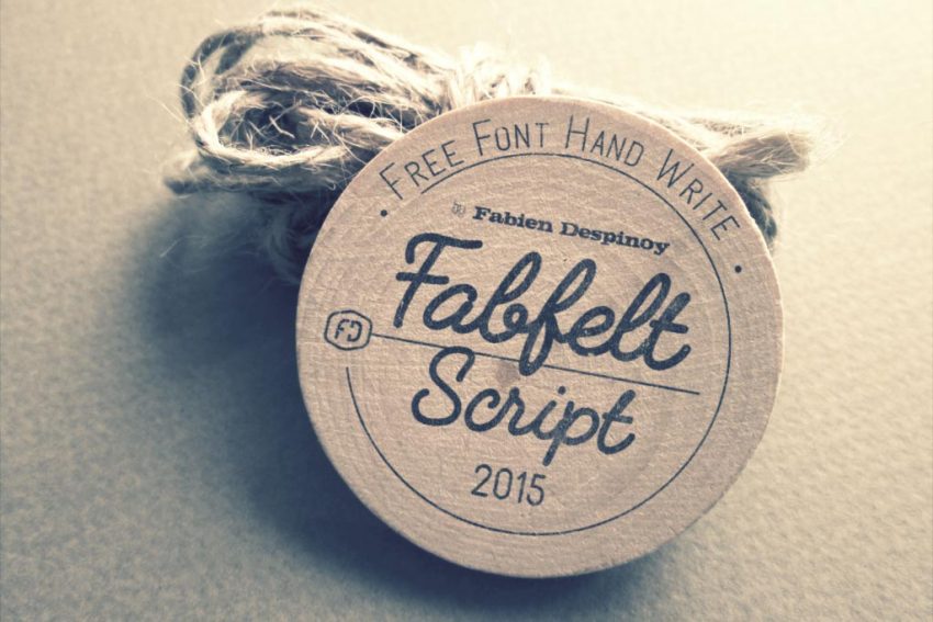 typo fabfelt free font