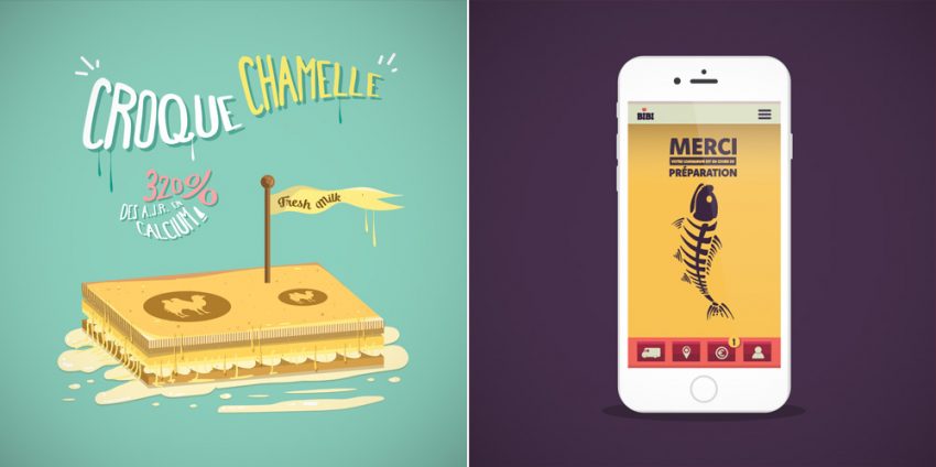 tuto illustration croque chamelle commande ok