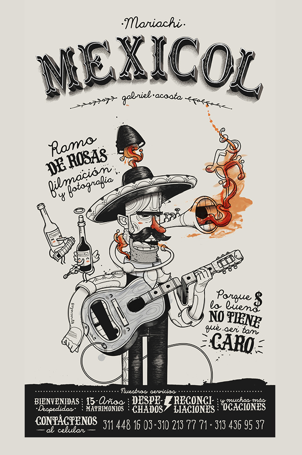 affiche mexicol