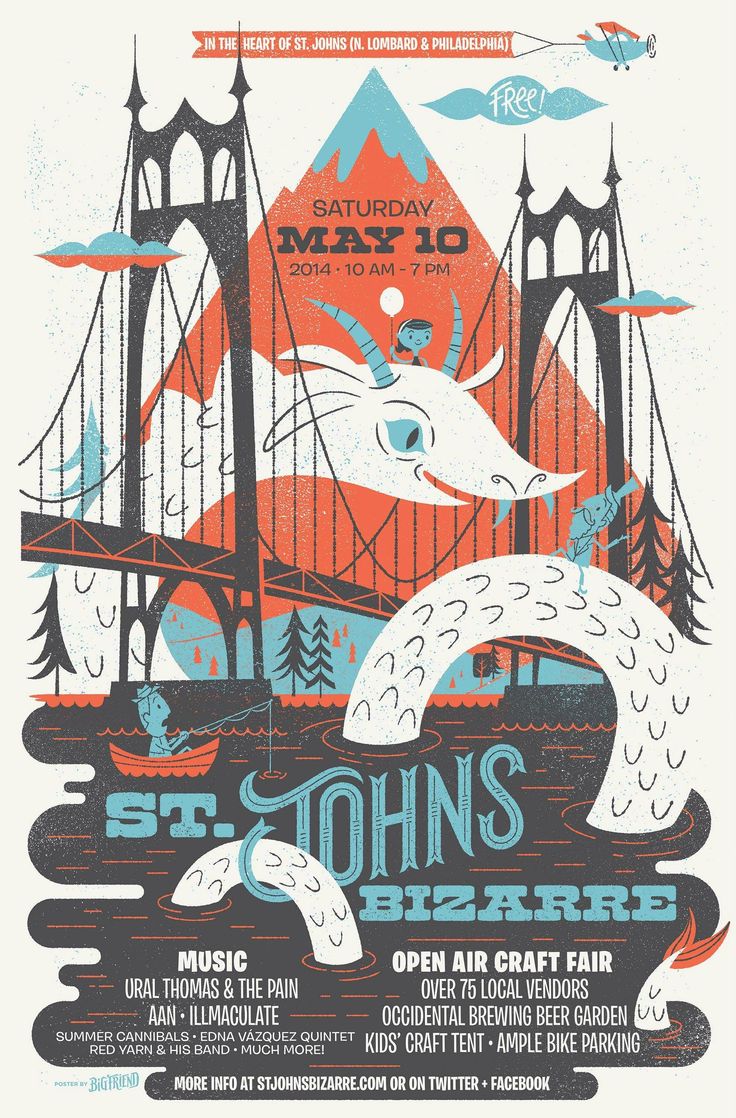 affiche st johns bizarre poster