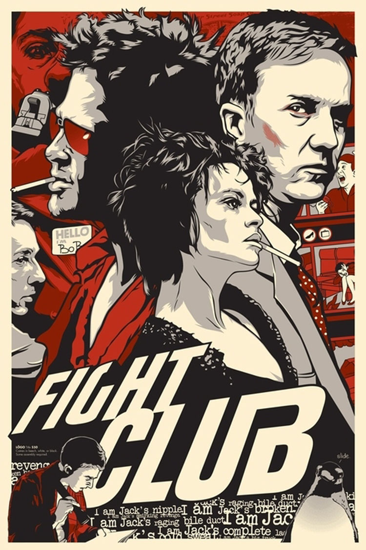 poster fight club art