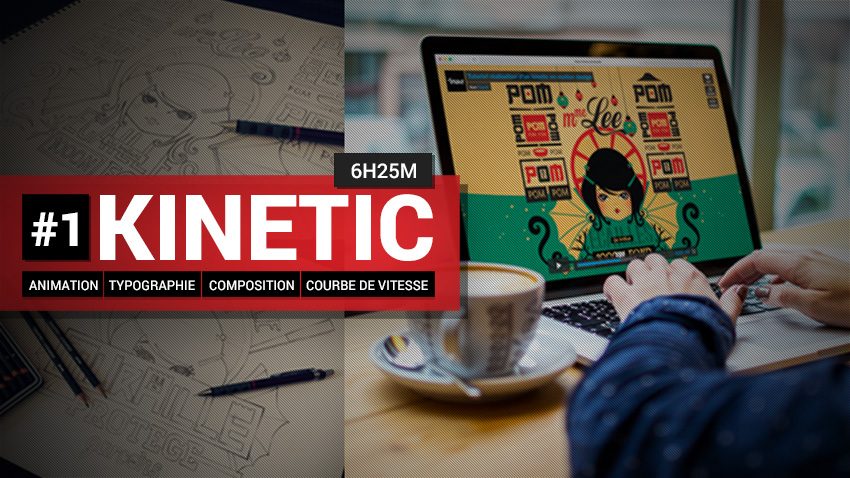 Créer un kinetic avec Photoshop, Illustrator et After Effects