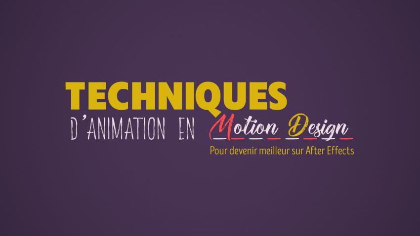 ANALYSER, COMPRENDRE LE MOUVEMENT ET ANIMER DES TYPOGRAPHIES