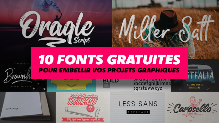 10 fonts gratuites