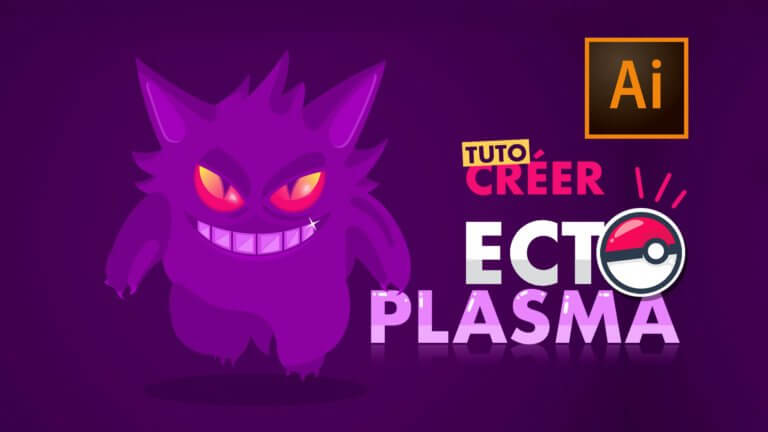 tuto pokémon illustrator ectoplasma