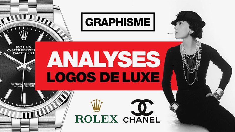 J'analyse les logos de luxe Rolex et Chanel