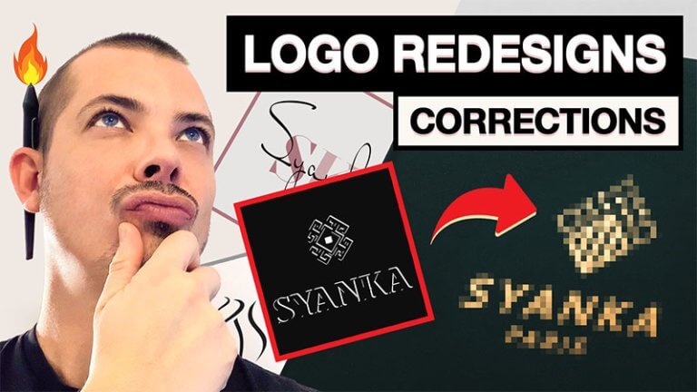 Je redesign et corrige vos logos