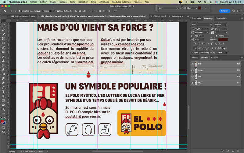 Comment créer une infographie avec Photoshop 2024 ?